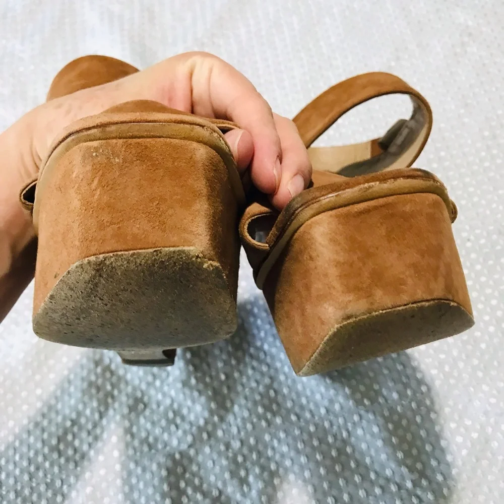 Tory Burch suede wedges
